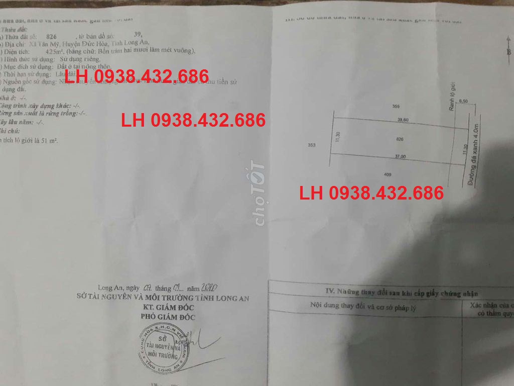 Đất đường Tân Hội 11x38 giá 1,2 tỷ Sát Dự án 197ha Vingroup