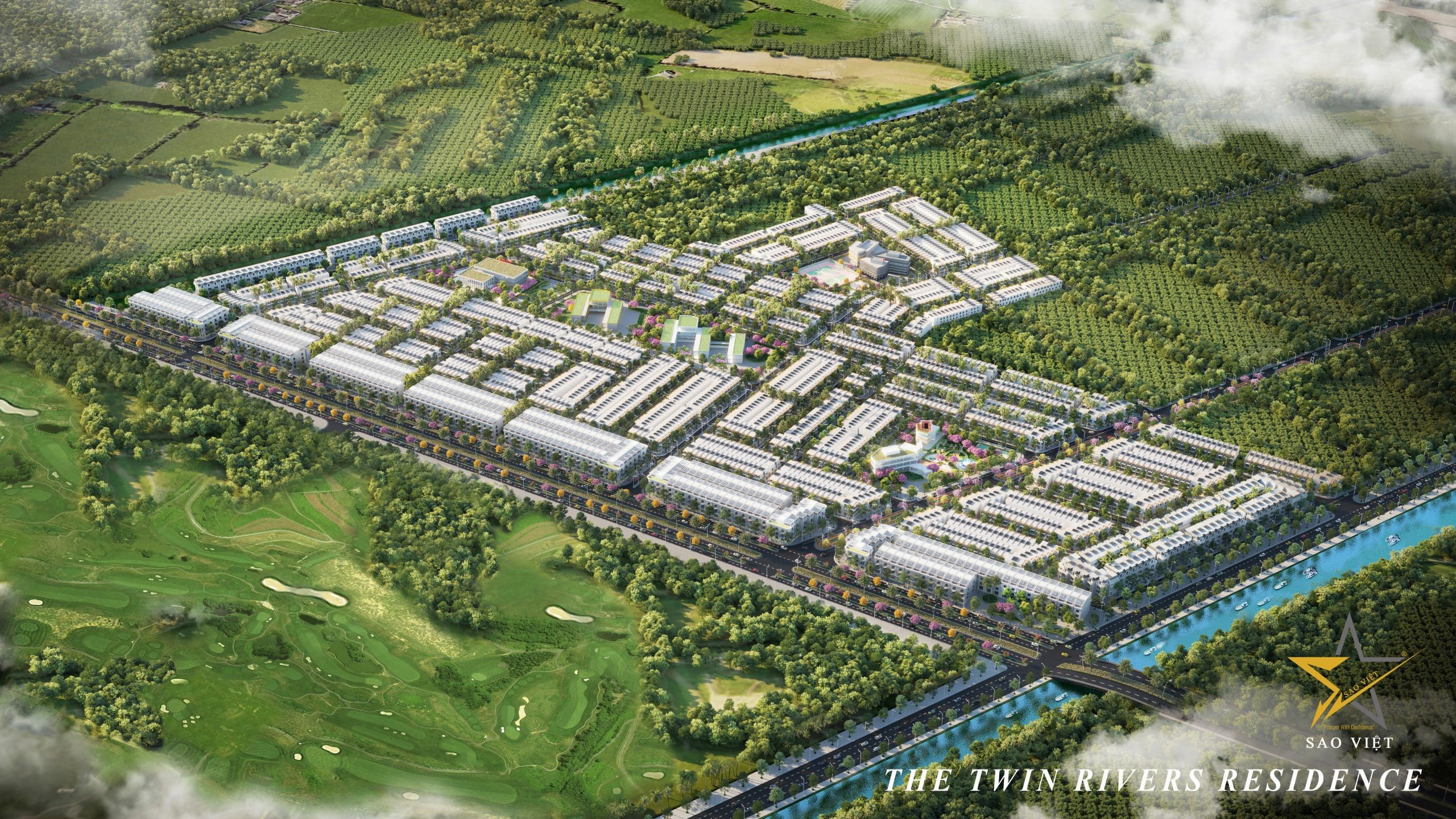 DỰ ÁN THE TWIN RIVERS RESIDENCE TÂN MỸ ĐỨC HÒA