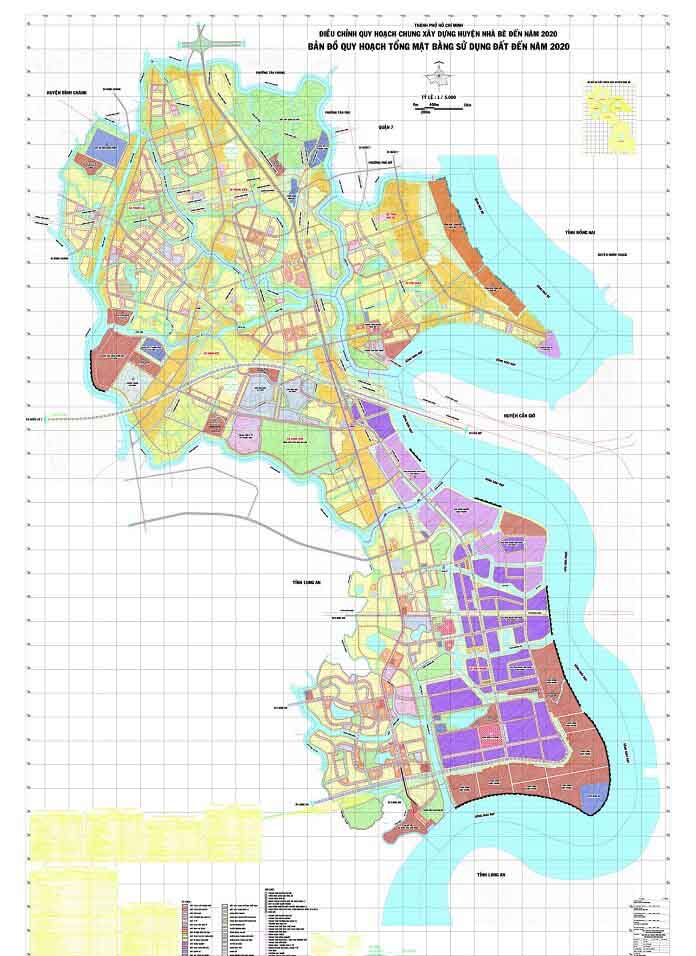 Thông tin chi tiết Quy Hoạch Nhà Bè 2021-2025, định hướng đến 2030