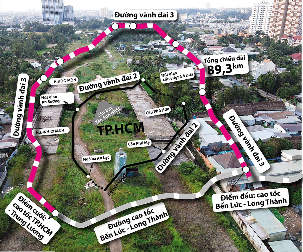 UBND tỉnh Long An đề xuất cho phép doanh nghiệp tham gia đầu tư đường Vành Đai 3