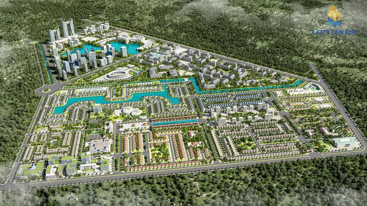 DỰ ÁN E.CITY TÂN ĐỨC THÀNH PHỐ XANH CAO CẤP TẠI ĐỨC HÒA