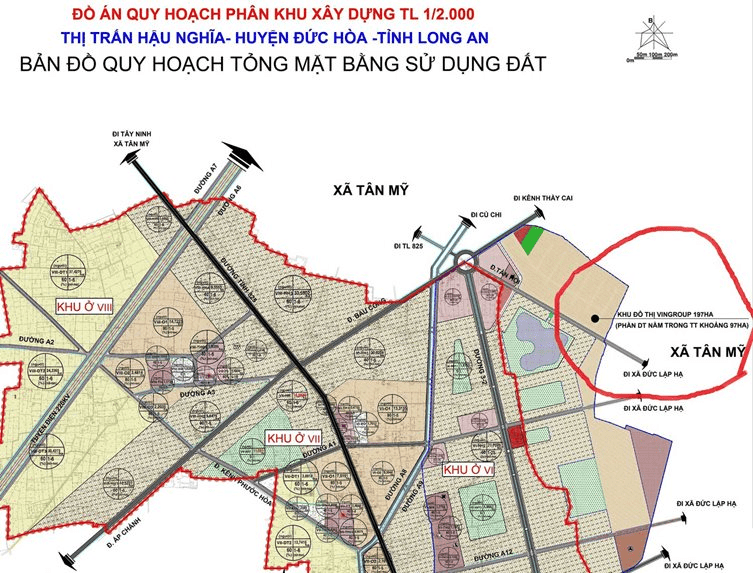Diễn biến mới nhất khu đô thị quy mô hơn 1 tỷ USD tại thị trấn Hậu Nghĩa, Đức Hòa, Long An