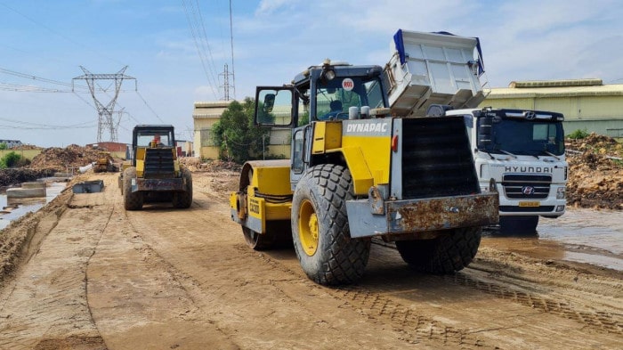 Dự án đường cặp kênh Tây ở huyện Đức Hòa, tỉnh Long An được thúc tiến độ sớm 2 tháng