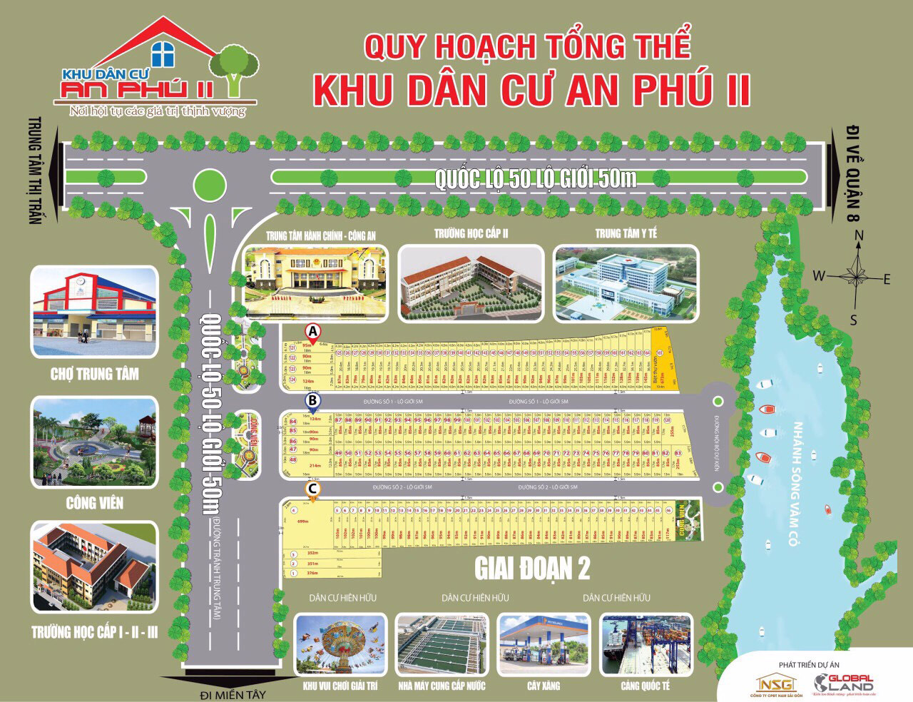 DỰ ÁN KHU DÂN CƯ AN PHÚ II【ĐÃ CÓ SHR, GIÁ 850TR/85m2】