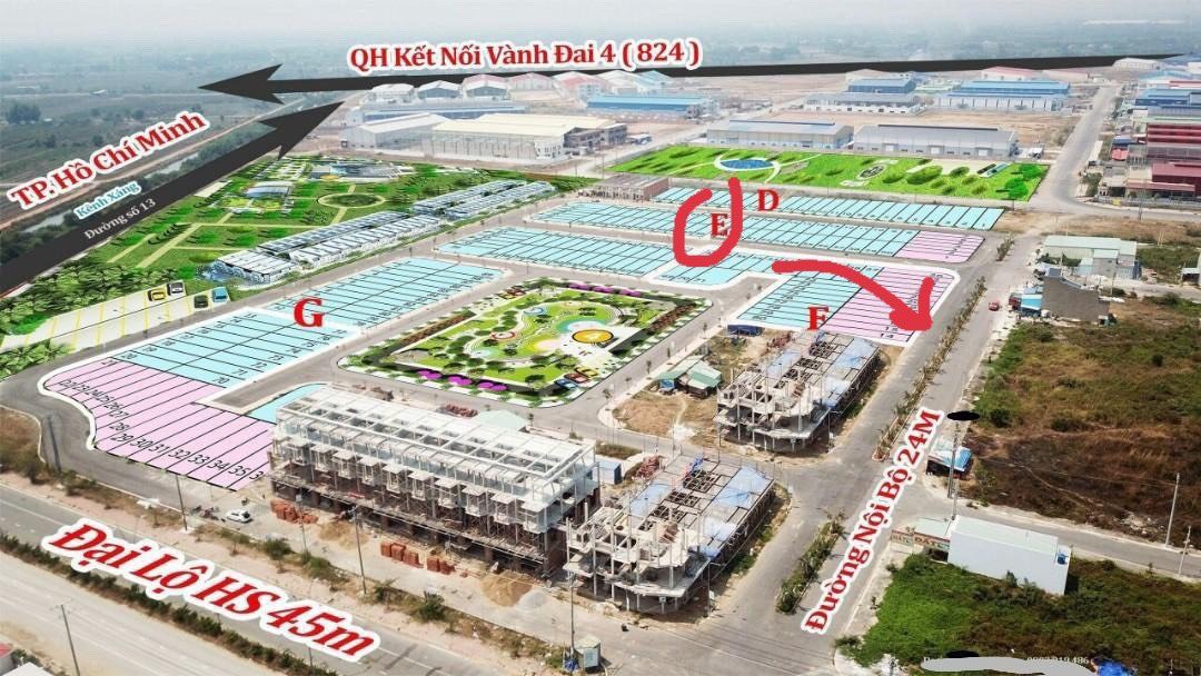 Đất KCN Hải Sơn 5x20, giá 1,65 tỷ. SHR mua đi công chứng ngay. Công nhân đông, thích hợp xây trọ